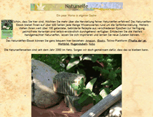 Tablet Screenshot of naturseife.com